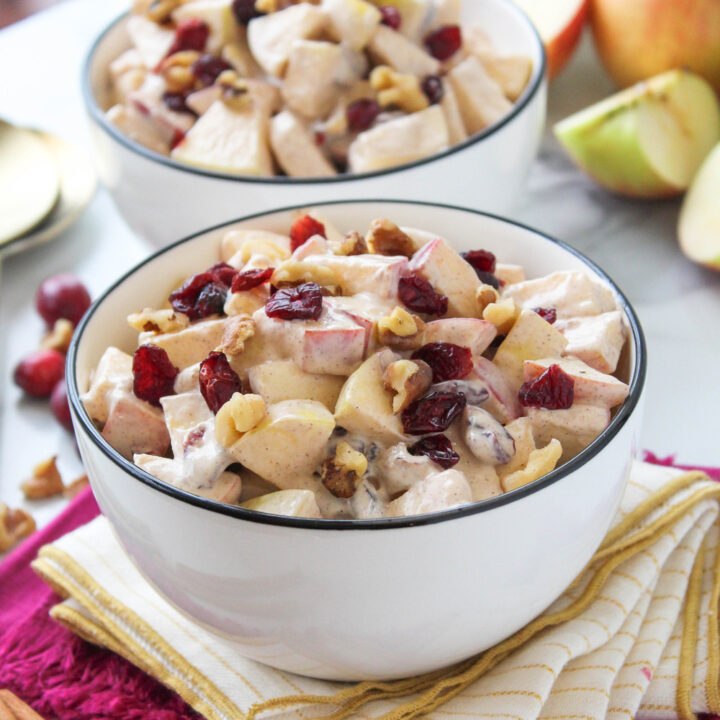 Creamy Apple Cinnamon Salad