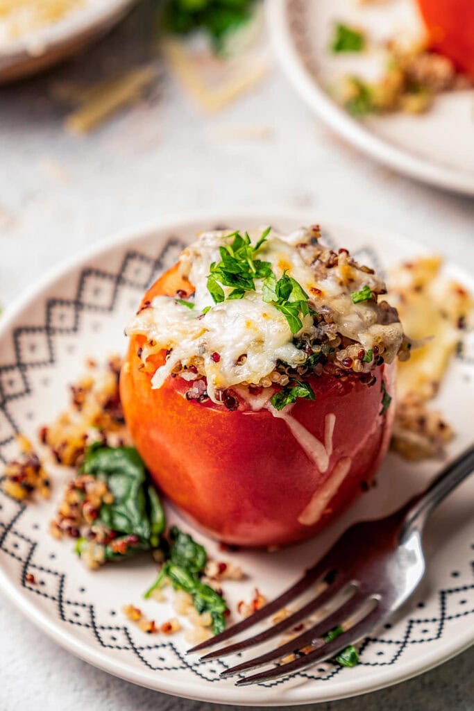 Quinoa Stuffed Tomatoes