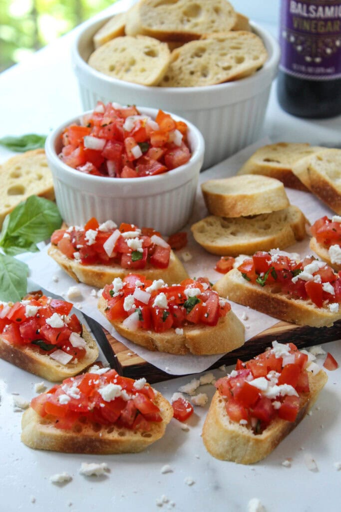 Tomato Basil Bruschetta