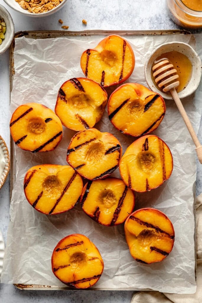 Grilled Peaches