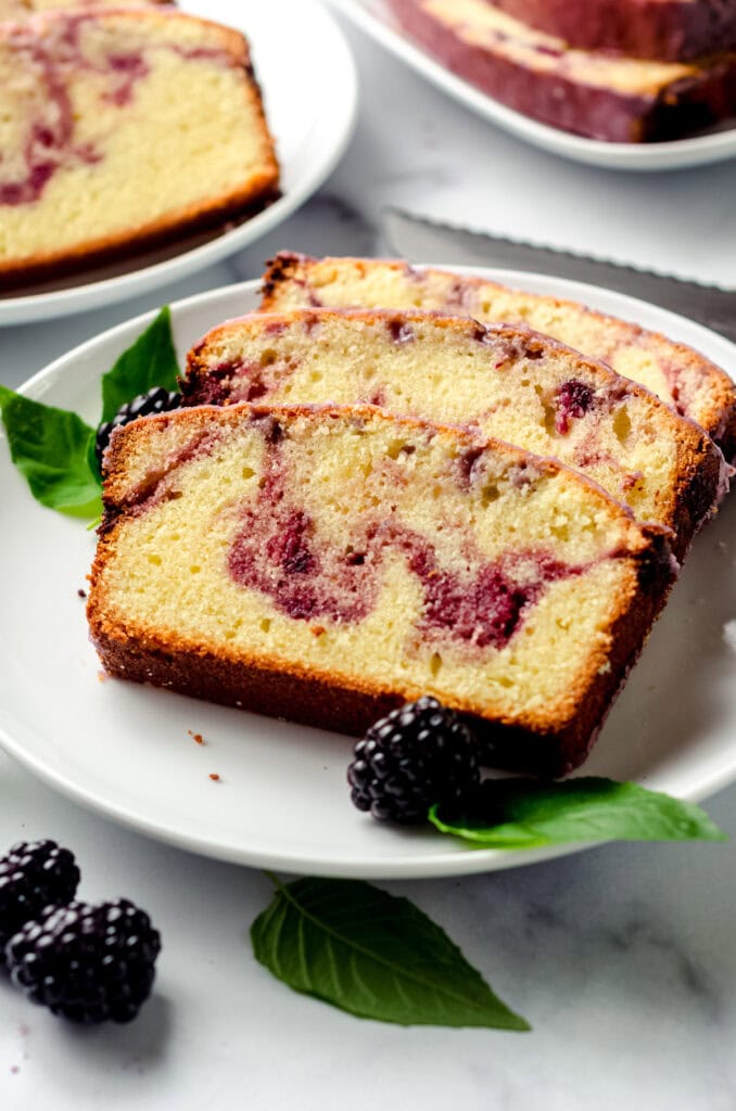 Blackberry Pound Cake Recipe