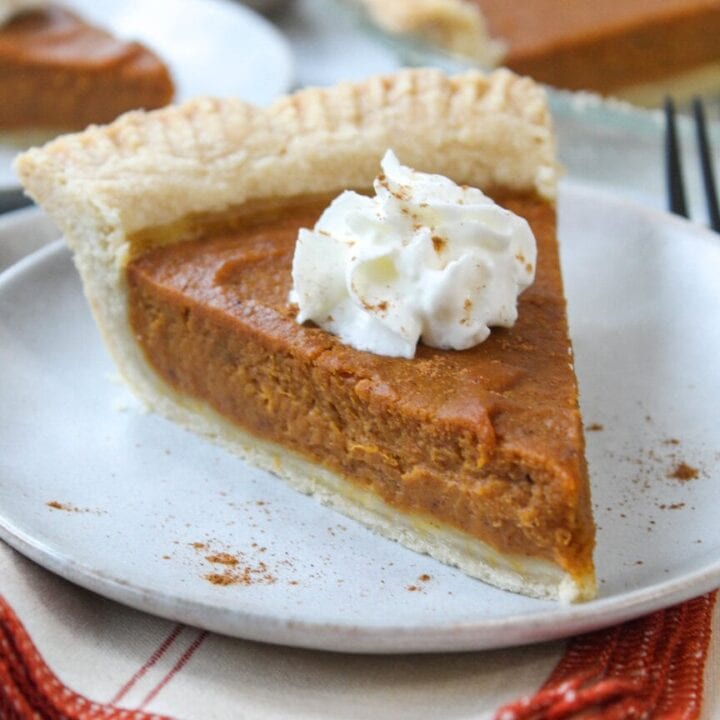 Vegan Pumpkin Pie