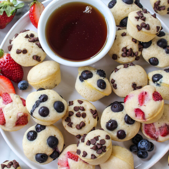 Easy Pancake Bites (Made with Pancake Mix!)