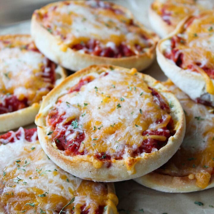 English Muffin Cheese Pizzas