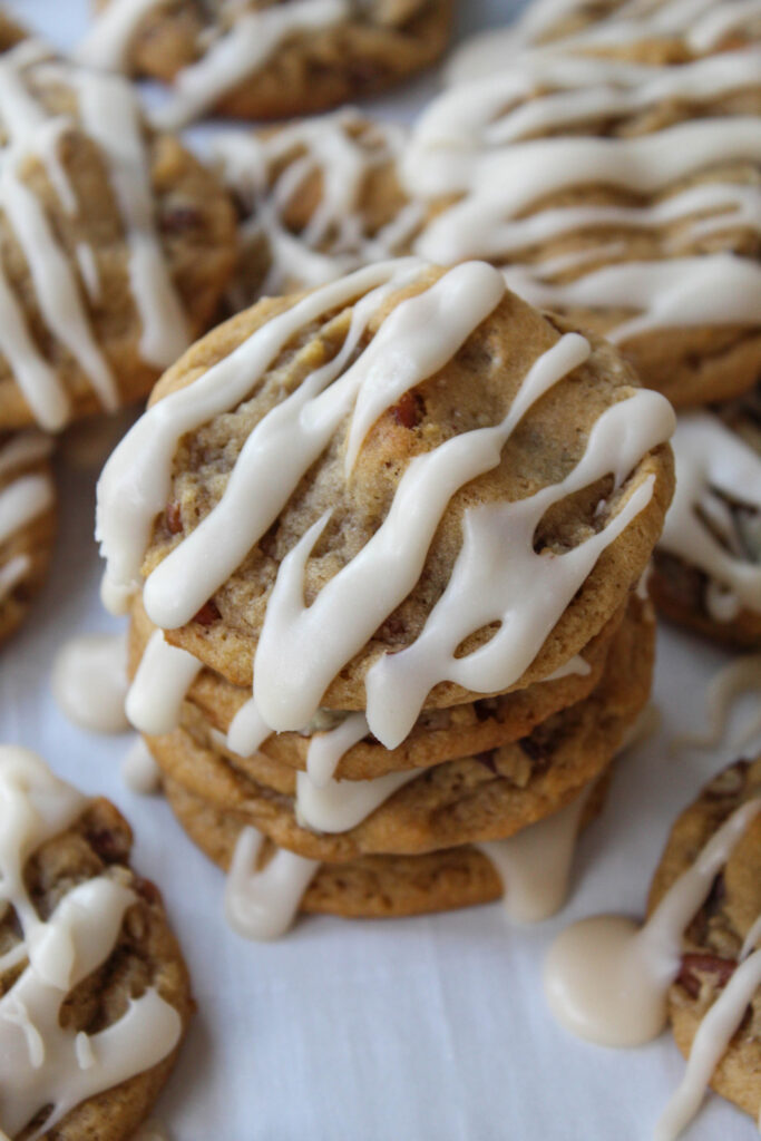 Bakery-style maple cookies with rich brown sugar flavor