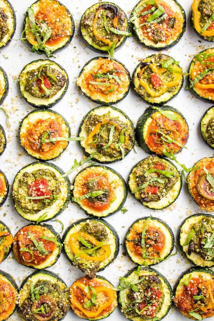 Zucchini Pizza Bites Recipe