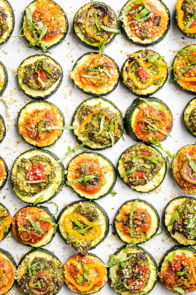 Zucchini Pizza Bites Recipe