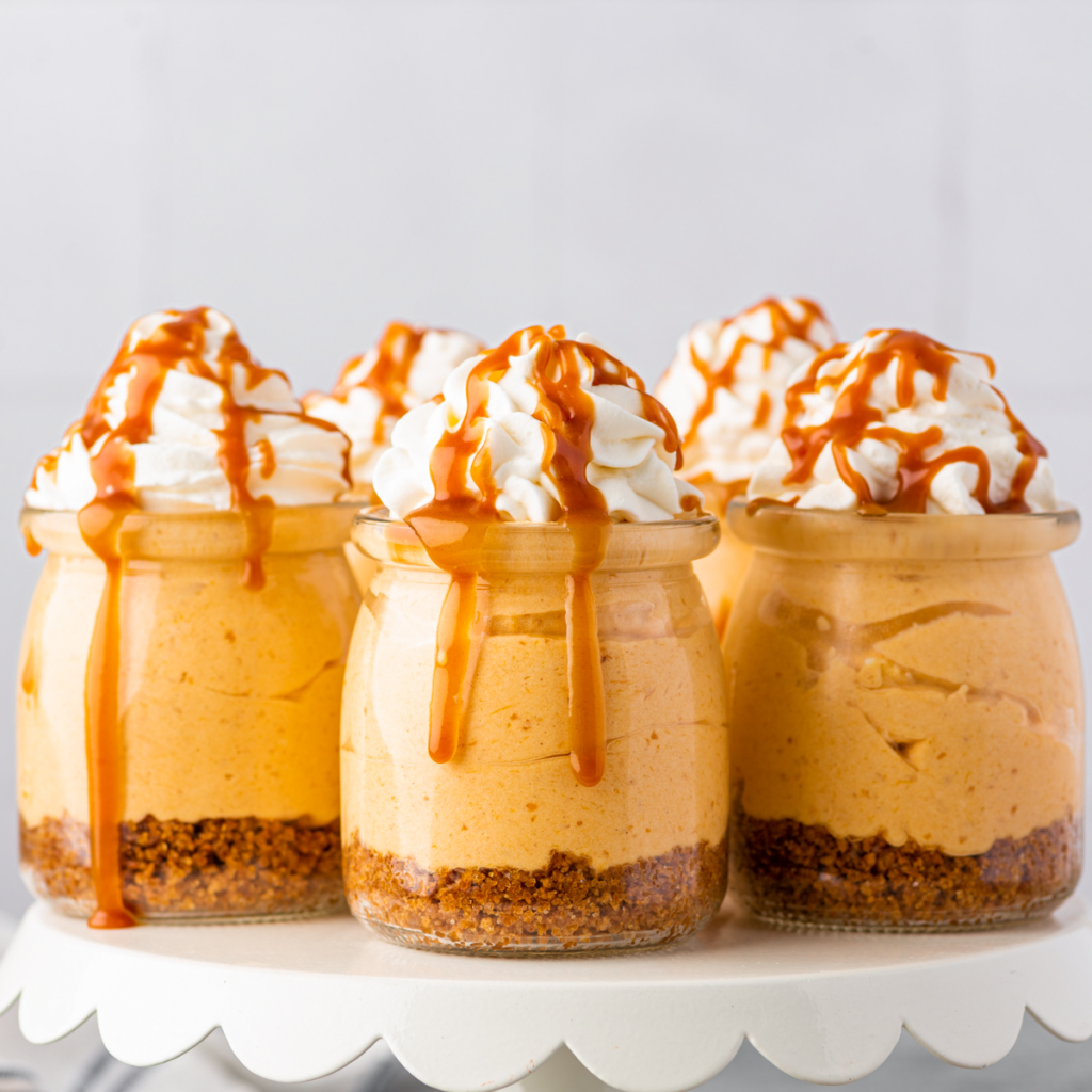 No-Bake Pumpkin Cheesecake Cups