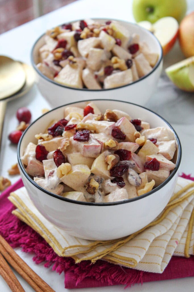 Creamy Apple Cinnamon Salad