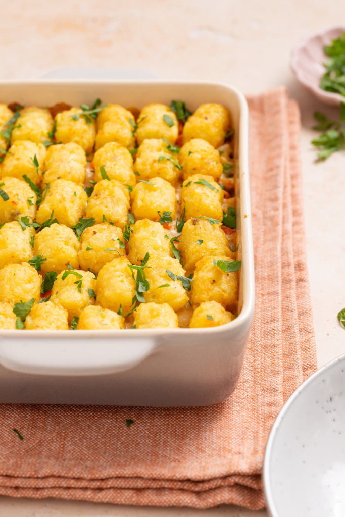 Vegetarian Tater Tot Casserole