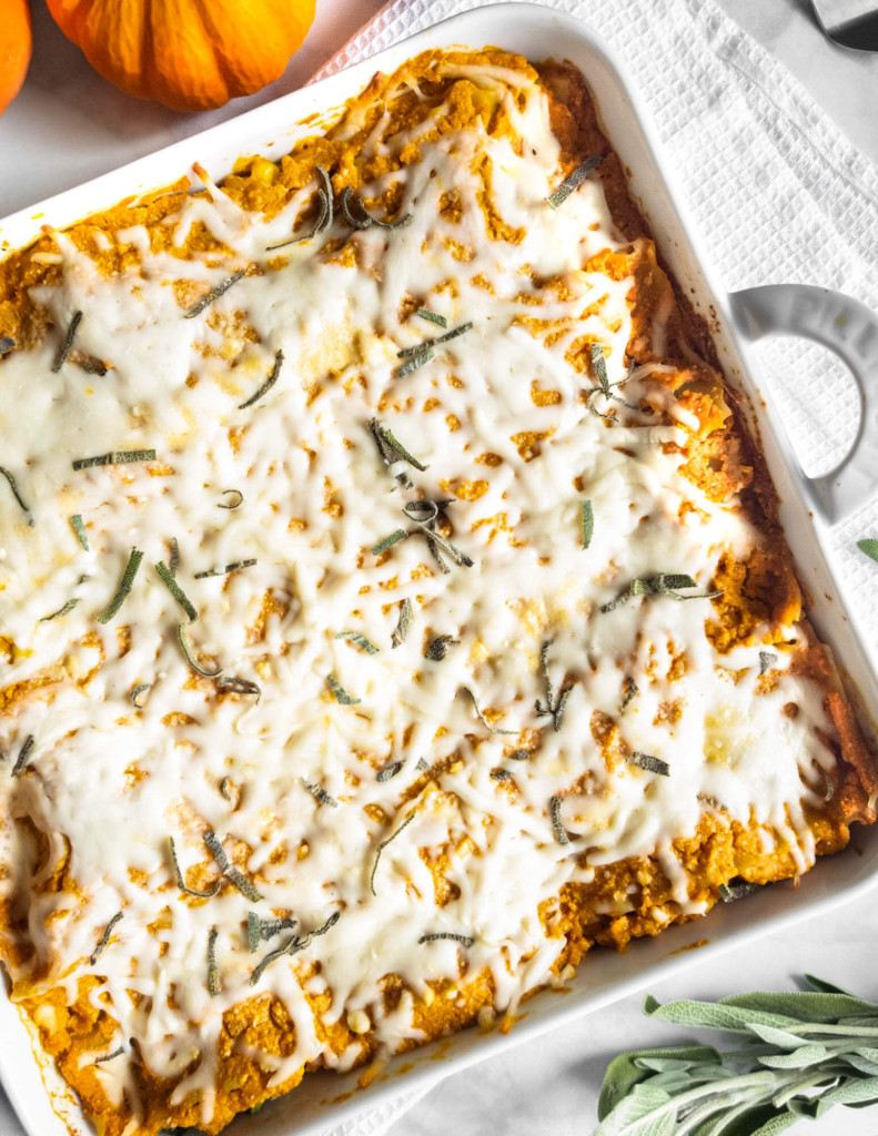 Pumpkin and Vegetable Lasagna