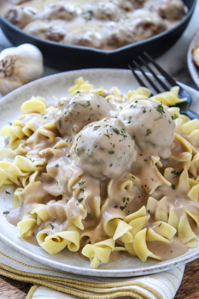 Vegetarian Swedish Meatballs