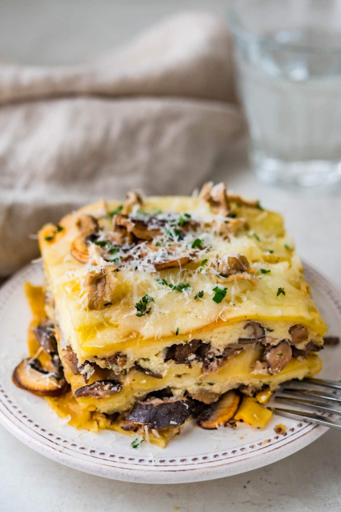 Incredible Mushroom Lasagna