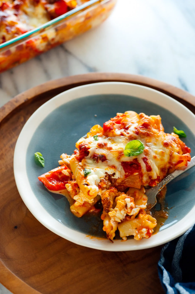 Baked Ziti with Roasted Vegetables