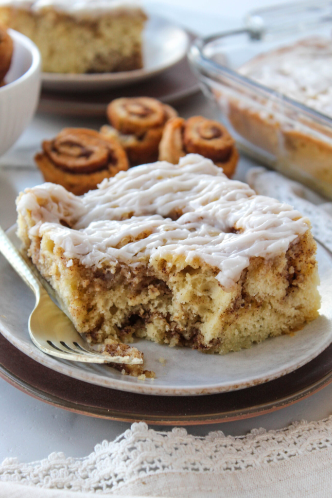 Cinnabon Cinnamon Roll Cake