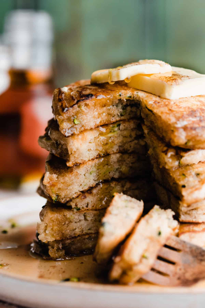 Zucchini Bread Pancakes