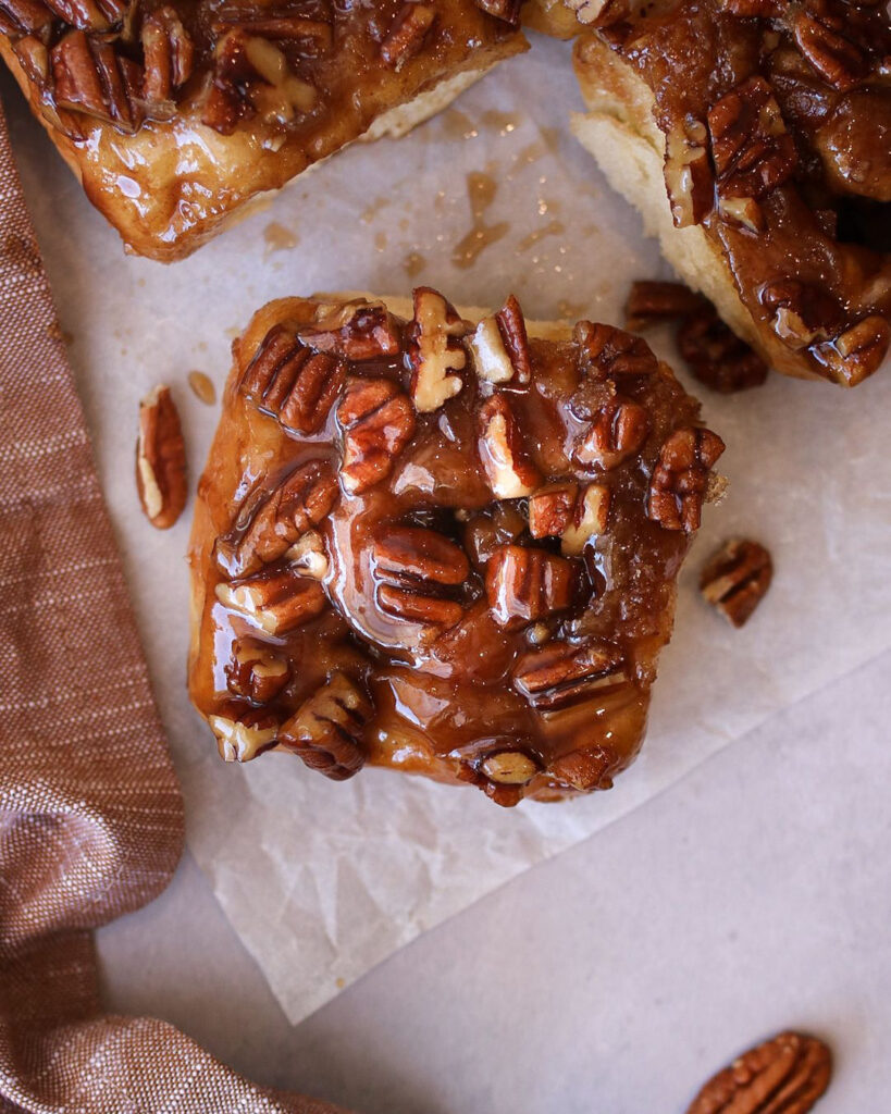 Caramel Apple Pecan Sticky Buns