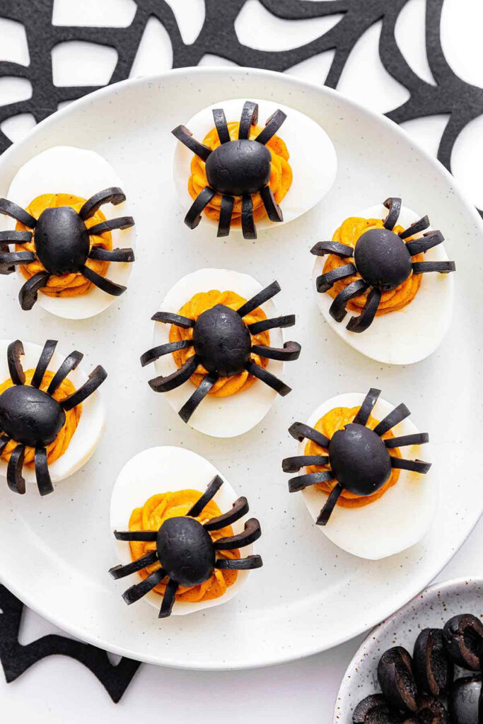 Halloween Deviled Eggs