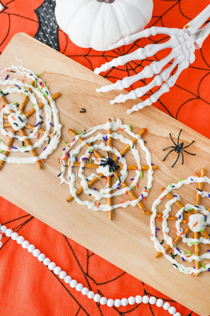 Spider Web Pretzels: A Spook-tacular Halloween Treat for Kids