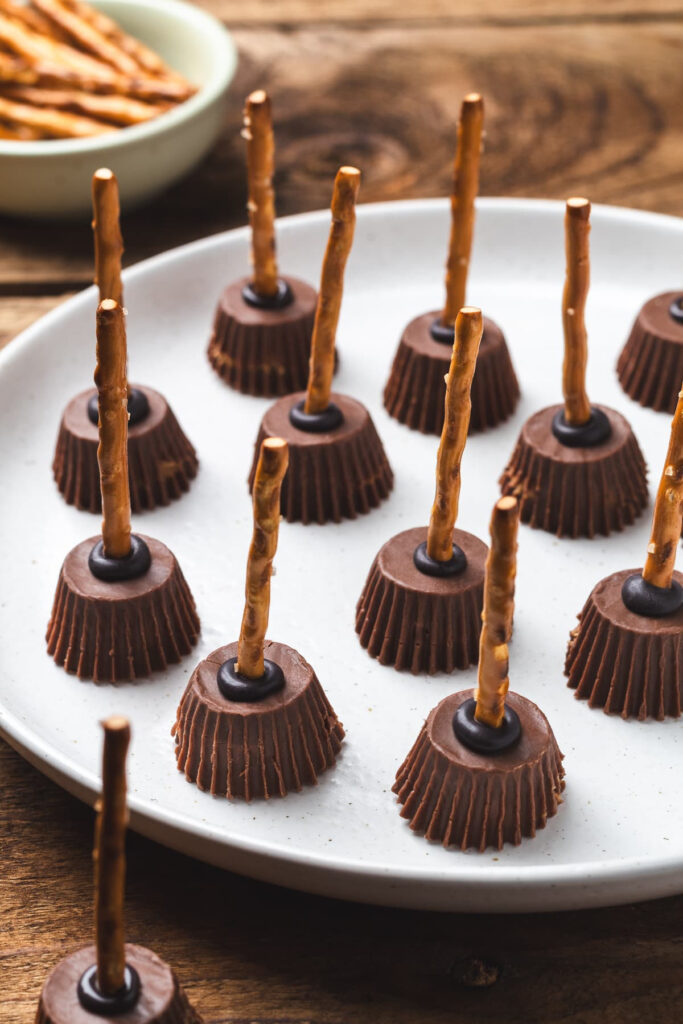 Pretzel Witch Brooms