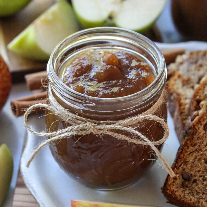 Crock Pot Apple Butter (Easy & No-Peel Recipe!)