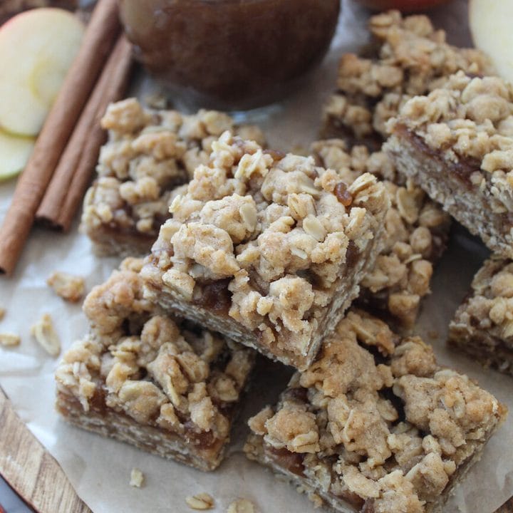 Apple Butter Crumble Bars