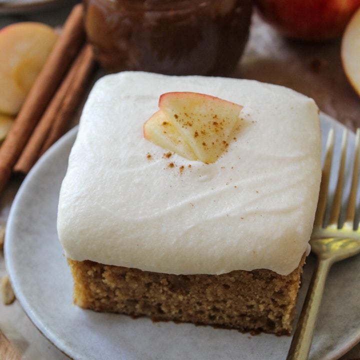Moist Apple Butter Cake