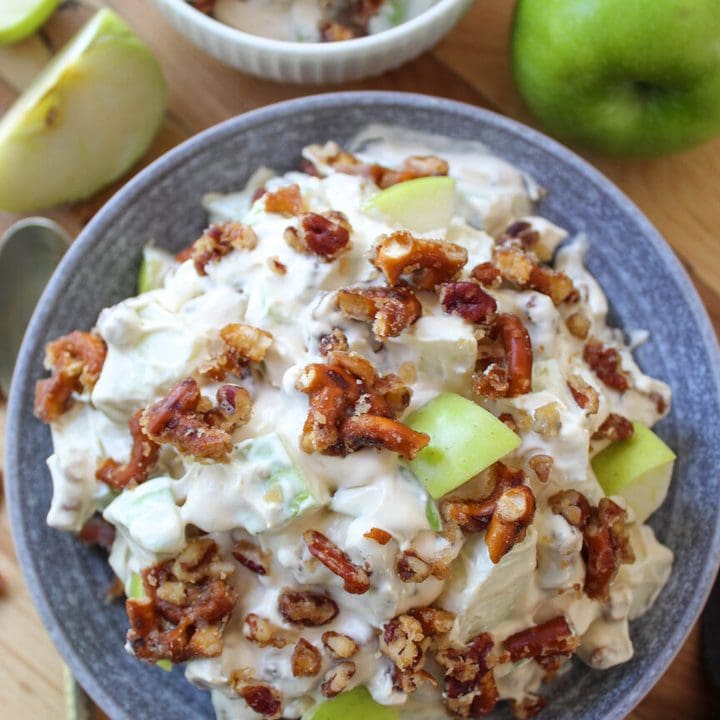 Caramel Apple Crackle Salad
